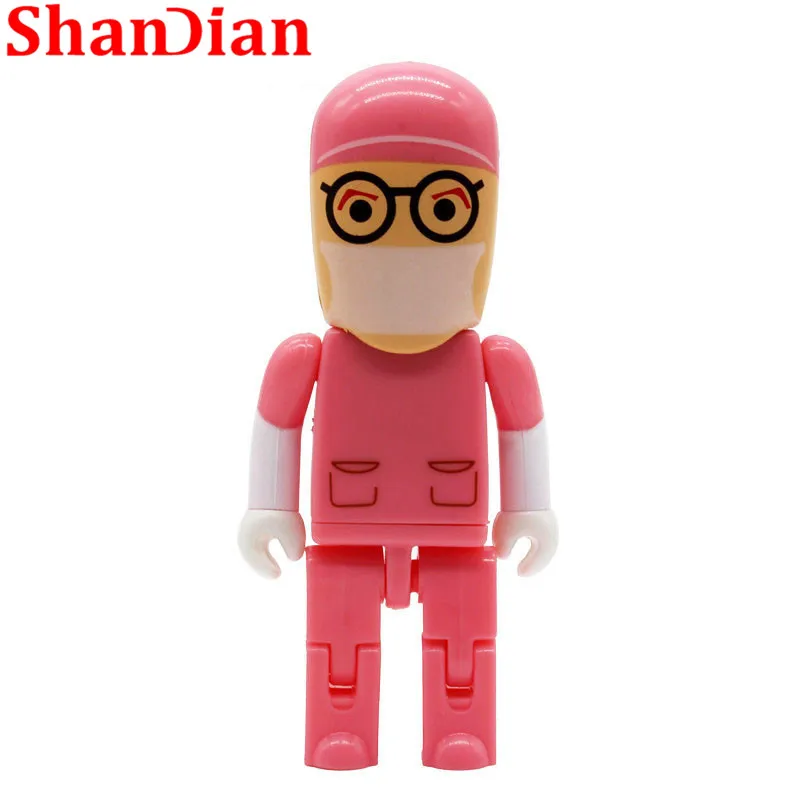 SHANDIAN оптовая продажа врач медсестра карту флэш памяти с интерфейсом usb флеш