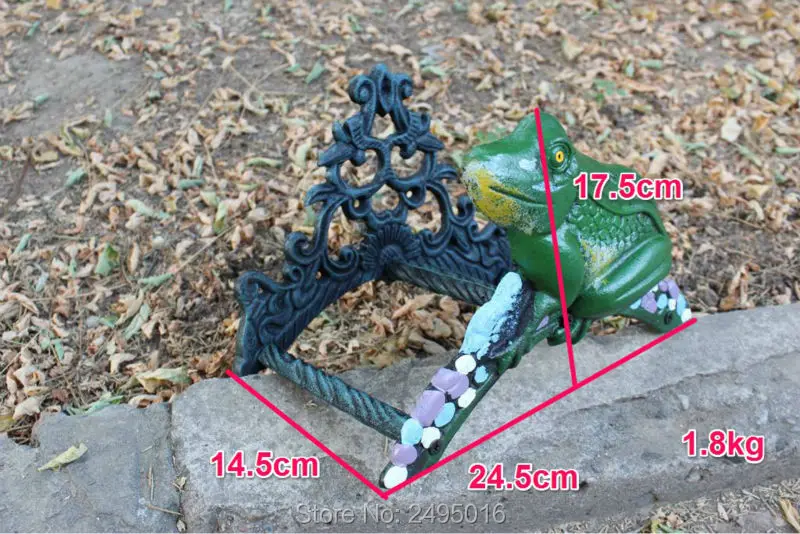 Держатель для шланга и катушки чугунная вешалка шлангов сада настенный
