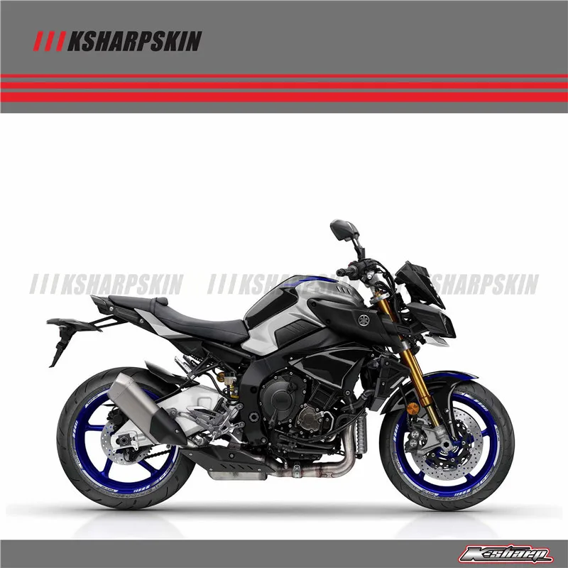Для YAMAHA MT10 пользовательские внутренние обода Declas колеса Светоотражающие наклейки полосы MT-10