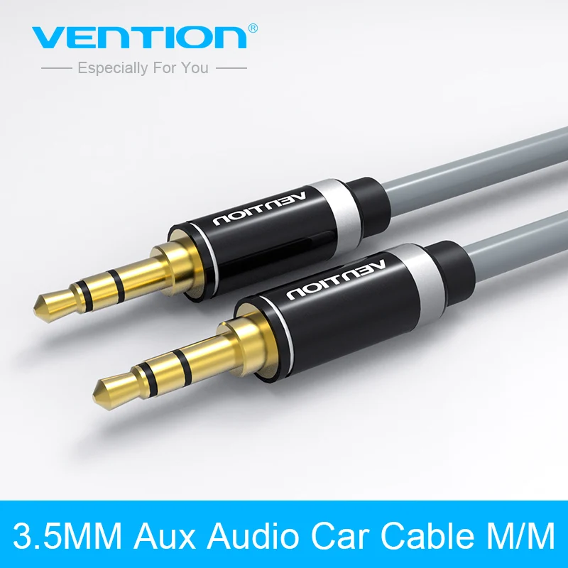 Последовательный кабель P460AC Vention 0 5 ~ 2 метра AUX Audio 3 мм штекер на позолоченный для