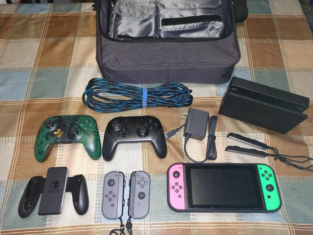 Сумка-мессенджер для nintendo Switch портативный защитный чехол Регулируемая сумка через плечо для путешествий несколько карманов