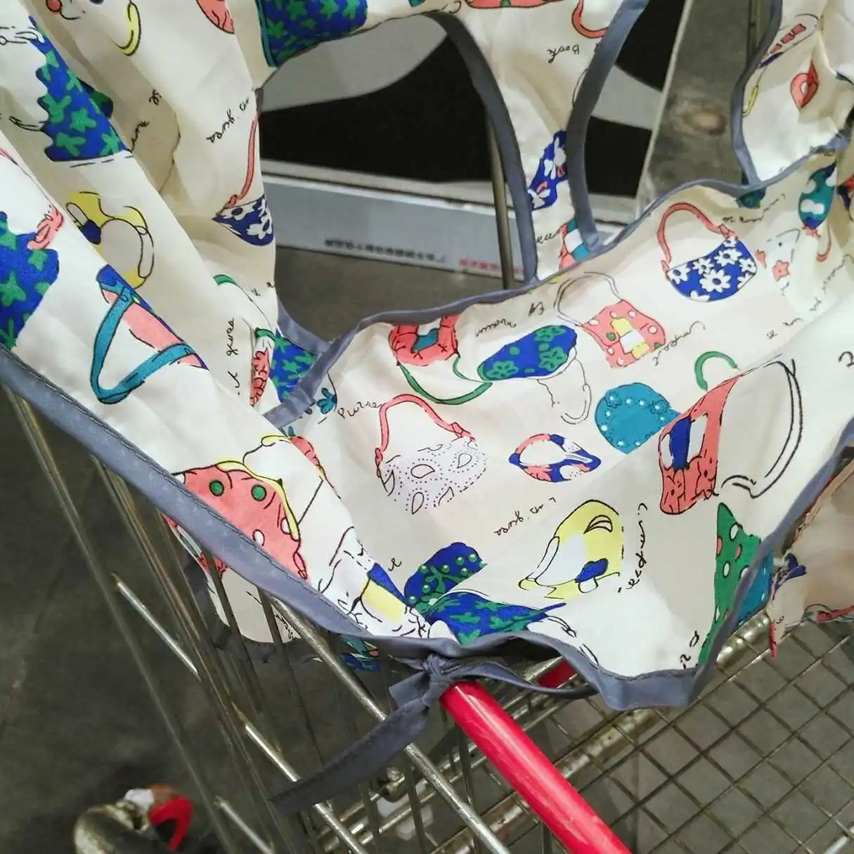 Портативное складное детское кресло для супермаркета защитное сиденье детской