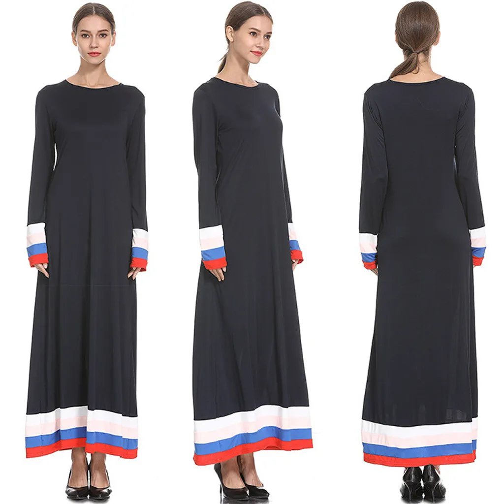 Женское мусульманское платье CHAMSGEND элегантное женское темпераментные халаты