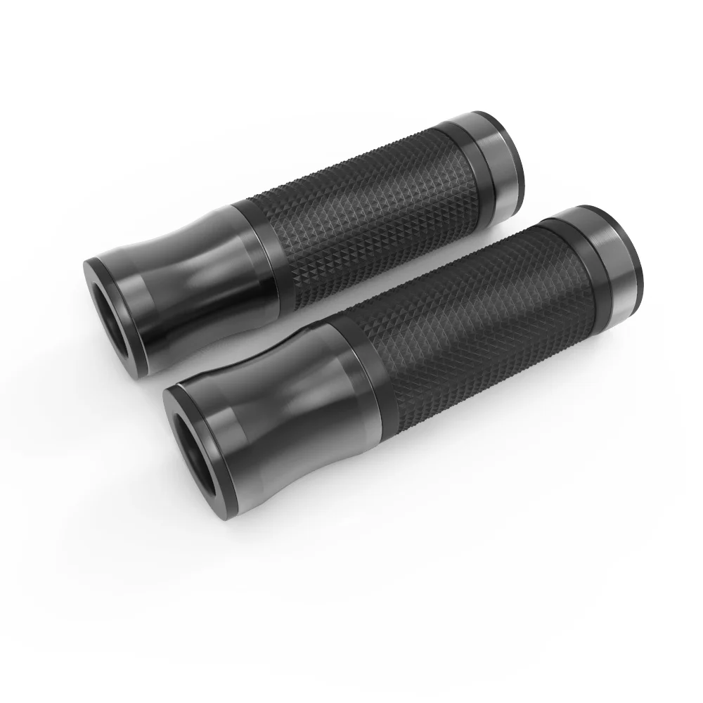 Universal Street&amp&ampRacing 7/8'' 22MM CNC Motorcycle handlebar grip handle bar Motorbike grips 6 colors Hand Bar Ends |