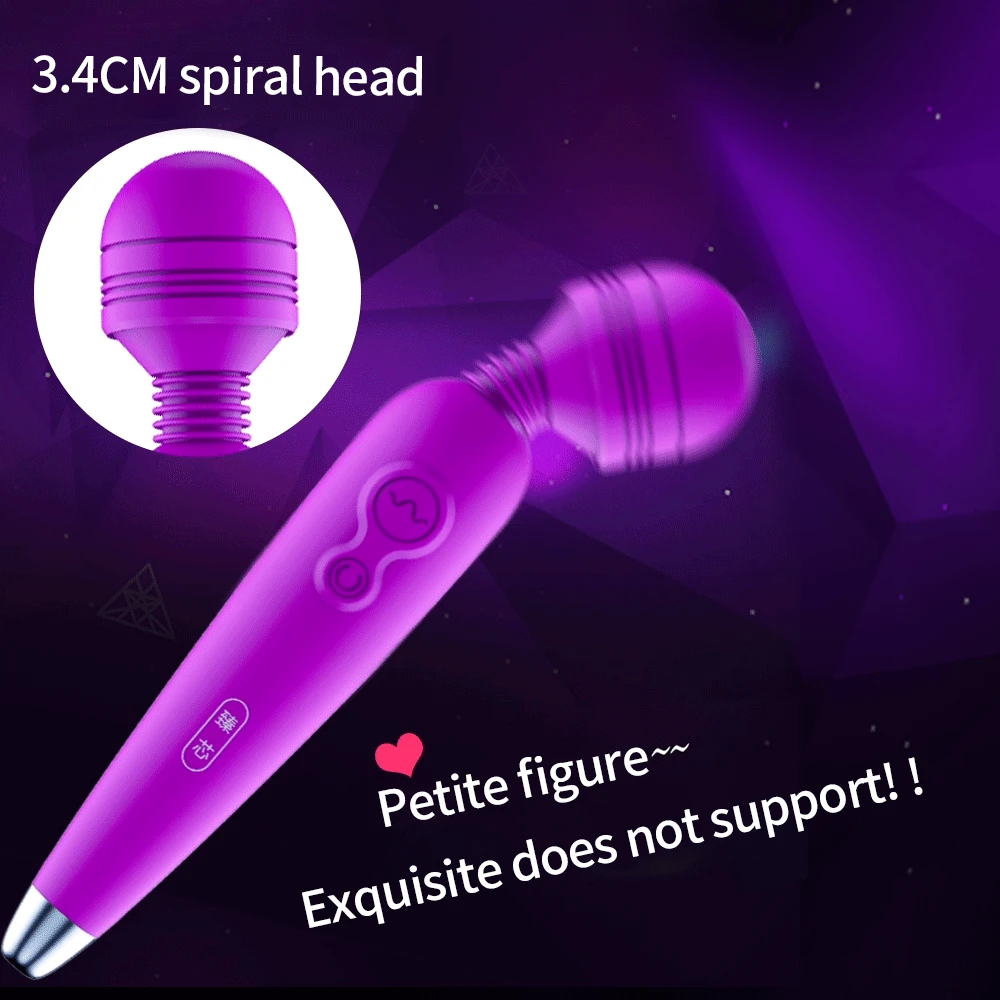 AV Vibrator Clitoris Stimulation 10 Speeds Magic Stick Dildo Body Massager Sex Toys For Women Products USB Power | Красота и здоровье