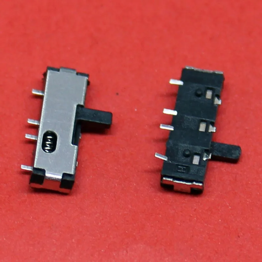 50 шт 4 контактный 2 позиционный SMD ползунковый Переключатель Боковая клавиша|key