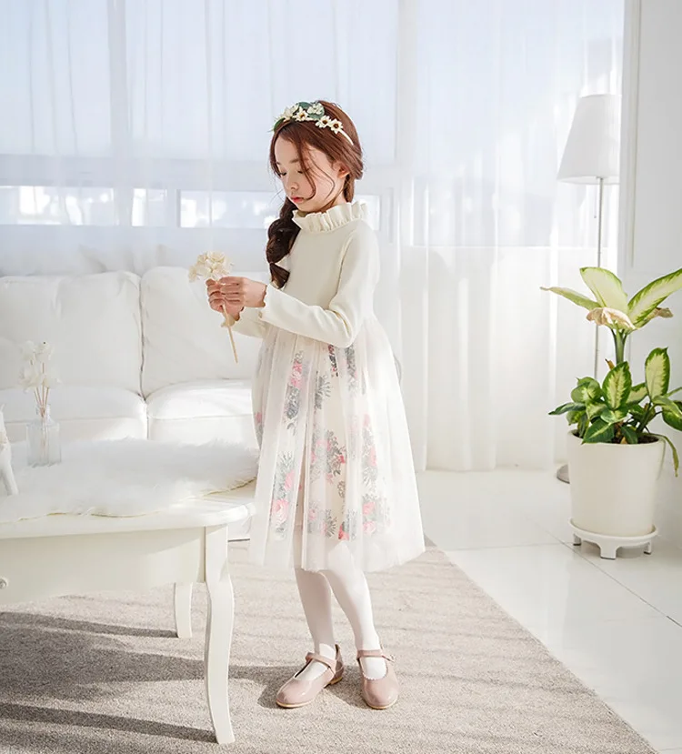 Платья для мамы и дочки кружевное Сетчатое платье одежда родителей детей