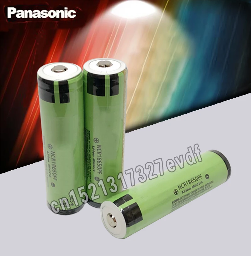 100% оригинальный Panasonic NCR18650PF 18650 PF 2900 мА/ч 10A Высокая дренажная перезаряжаемая 3 7 V