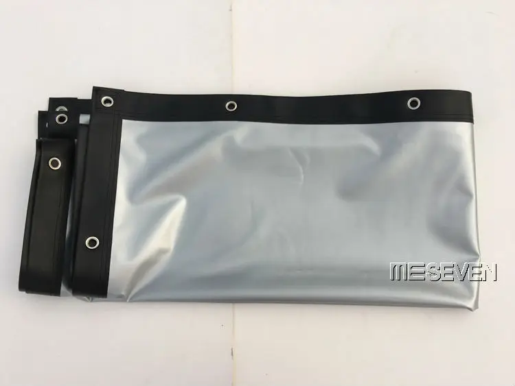 84 дюйма 16:9 металлический серебристый проекционный экран высокого разрешения для