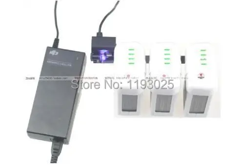 DJI Phantom 2 Vision Quadcopter parallel Charger Board 3 Batteries Adaptor 3in1|battery ph|adaptor antennaadaptor laptop |