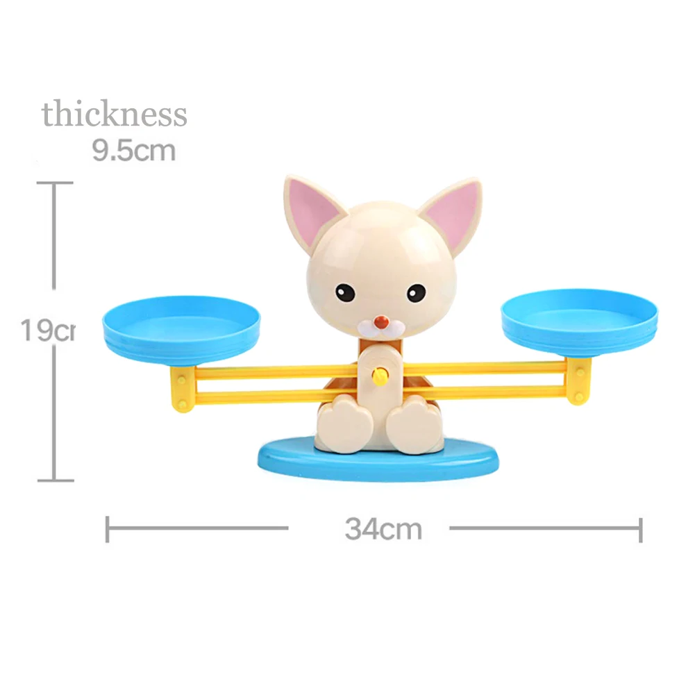Настольная игра для собаки Math Balancing Scale игрушка образовательный математический