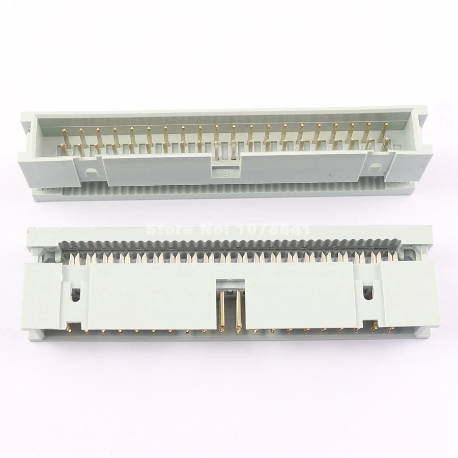 10 шт. 2 54 мм Шаг 2x20Pin 40 контактный разъем прямой IDC заголовка коробки Кабельный |