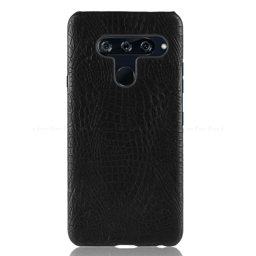 Змеиная крокодиловая задняя крышка кожаный чехол для LG V50 5G V40 V30S V30 G8S G8 G7 Plus ThinQ Q8 Q7