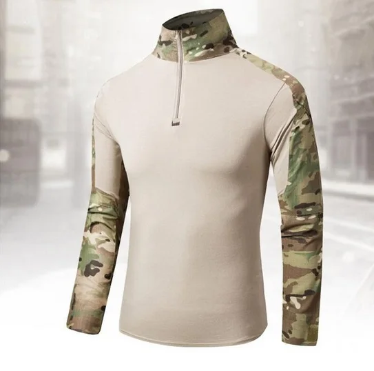 CP Shirts Горячее предложение! Распродажа! Военная форма мультикам армейская боевая рубашка тактические штаны с наколенниками камуфляж охотник одежда ghillie - Цвет: CP Shirts