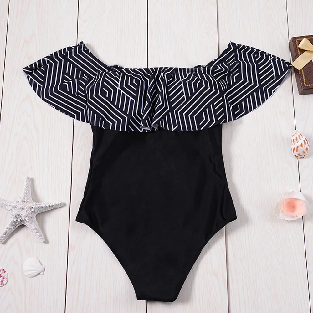 Купальщик купальники женские для девочки купальник женский one piece swimsuit women with ruffles женский с рюшами ретро push up swimwear кружево монокини Monokini Спортивный костюм Maillot
