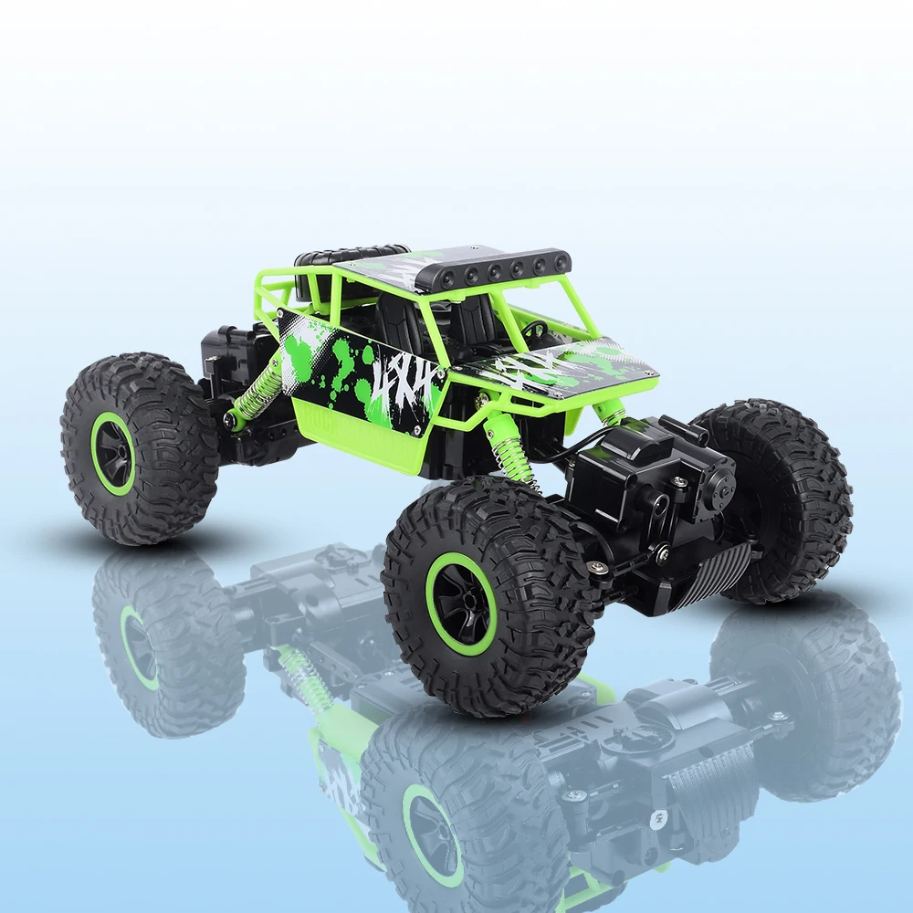 1:18 RC автомобиль 4WD 2 4 GHz Рок Гусеничный 4x4 Bigfoot пульт дистанционного управления