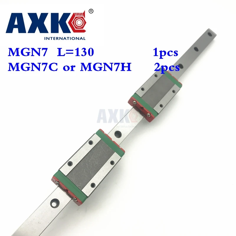 Детали для фрезерного станка с ЧПУ линейная направляющая Axk новая миниатюрная Mgn7
