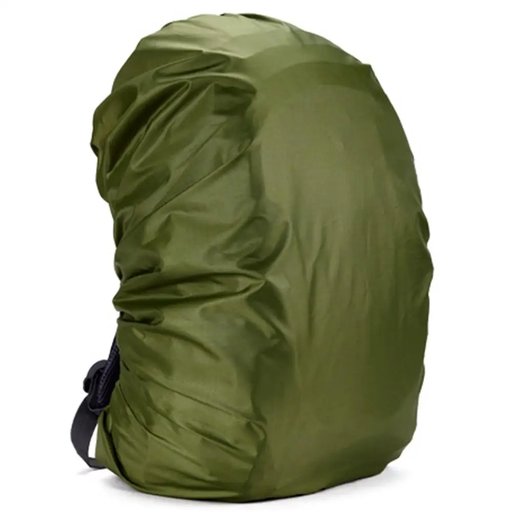 35L Green Дождевик рюкзак 35Л 45л Пылезащитная сумка дождевик Портативный Сверхлегкий наплечный мешок защитный чехол для наружного кемпинга пешего туризма - Цвет: 35L Green