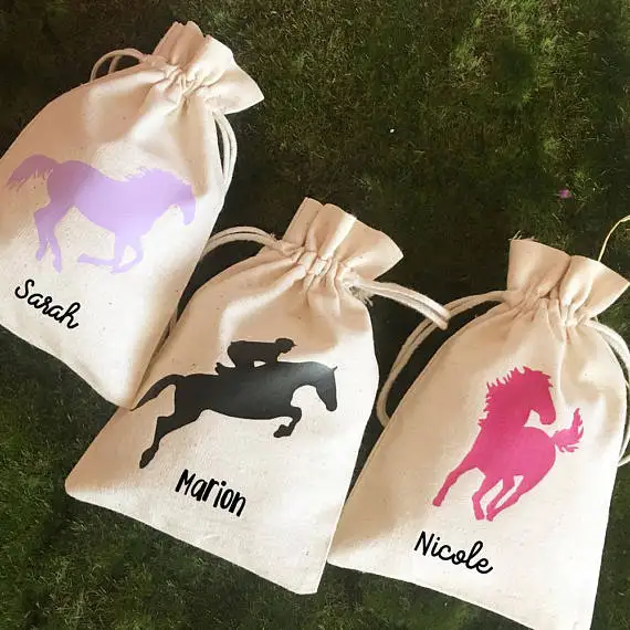 Индивидуальное название cowgirl Pony День рождения baby shower красивые сумочки для