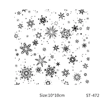 snowflakes patterns design clear stamp for scrapbooking rubber stamp seal paper craft clear stamps card making