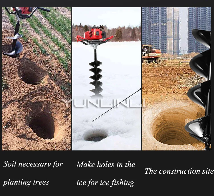 Устройство для сверления бензиновых отверстий высокой мощности с одним
