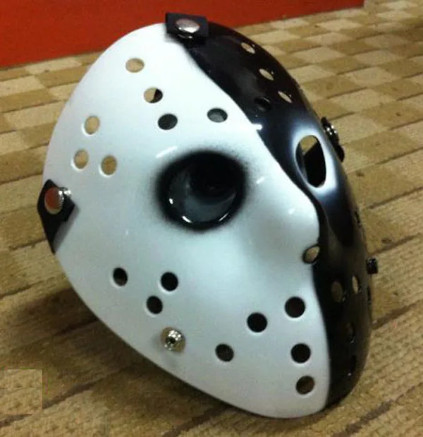 Новая белая черная Косплей изящная Маскарадная маска Джейсона вурхиса для