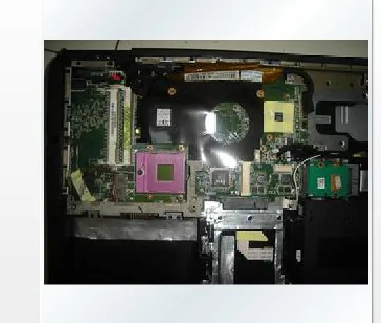 

N43SM connect with motherboard full test lap connect board