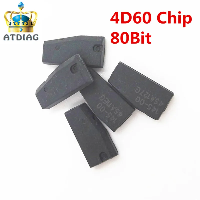 50 шт./лот ID4D60 4d60 80 бит чистый транспондер чип хорошего качества virgin для