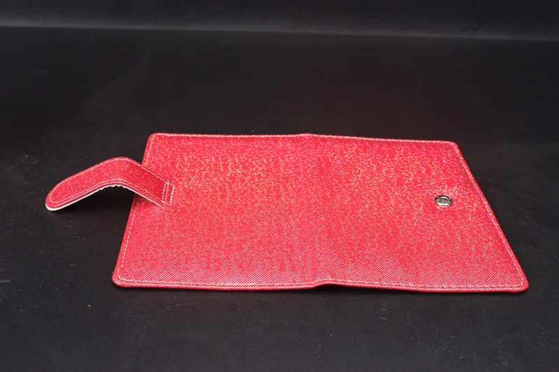 2018 Новый однотонный Блестящий цветной чехол для паспорта искусственная кожа