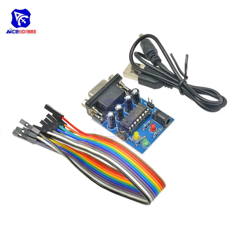 diymore MAX232 модуль конвертера RS232 в TTL