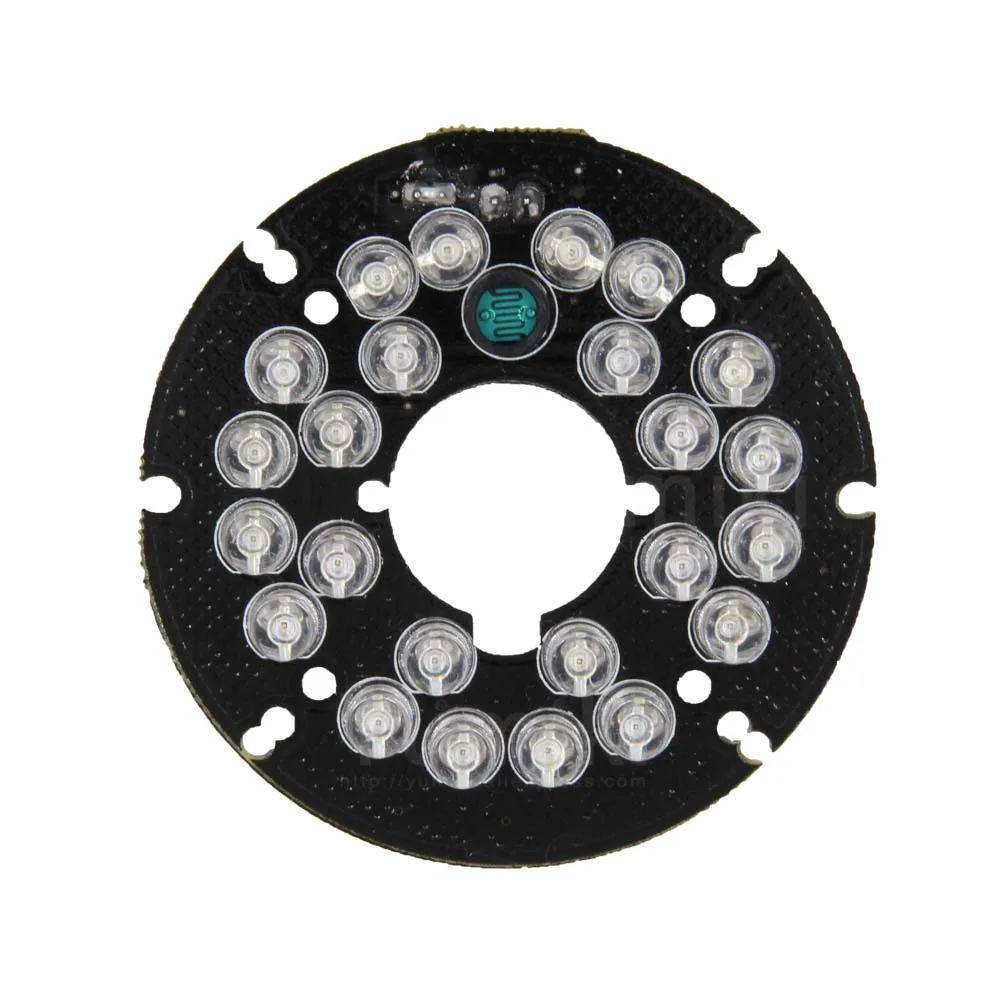 Yumiki инфракрасный светодио дный 24x5 ИК LED доска для камер видеонаблюдения ночное видение(диаметр 54 мм