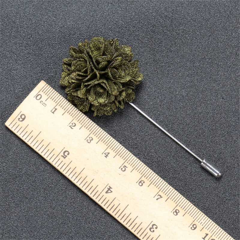 Булавка BoYuTe мужская с цветком свадебная брошь на лацкан булавка аксессуары для