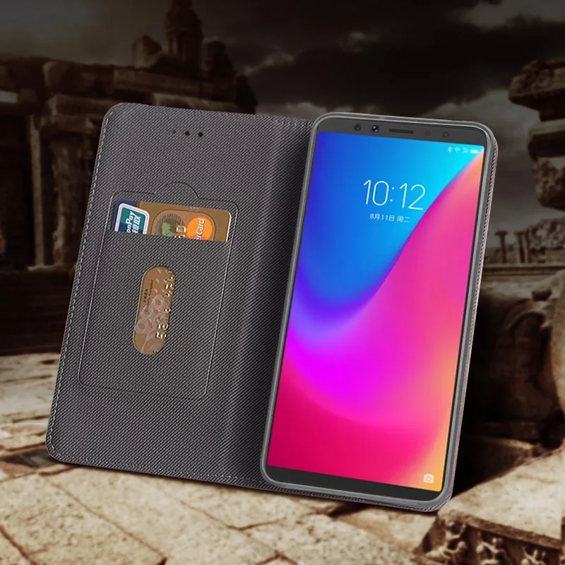 Чехол для lenovo K5 Pro, Роскошный кожаный флип-чехол для lenovo K5 Pro L38041, защитный чехол для телефона