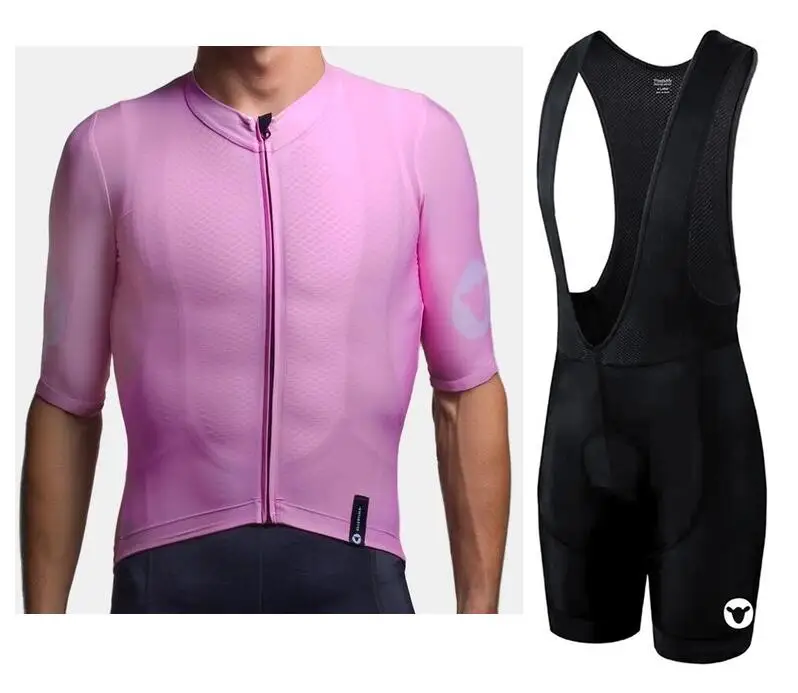 Ropa ciclismo black sheep Pro team летний Гоночный комплект для велоспорта, футболка с коротким рукавом и шорты на лямках, комплекты с итальянским наконечником для ног - Цвет: 1