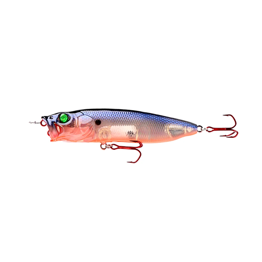 LN66 110mm Kingdom Topwater плавающая твердая приманка для рыбалки Поппер воблеры переключаемый язык пластины 70 мм/90 мм/110 мм шесть цветов Модель 5367 - Цвет: LN66 110mm