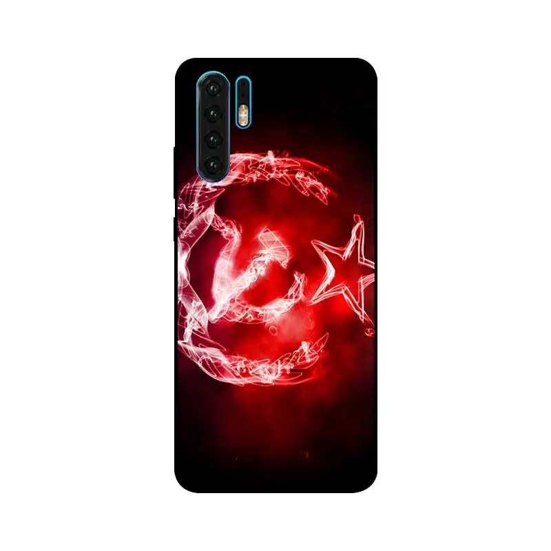 Custom Soviet Union Star Flag Theme TPU Phone Cover Cases For Huawei Honor Play 8 a x 9i 10 Note Magic2 V8 V9 V10 Max Lite |