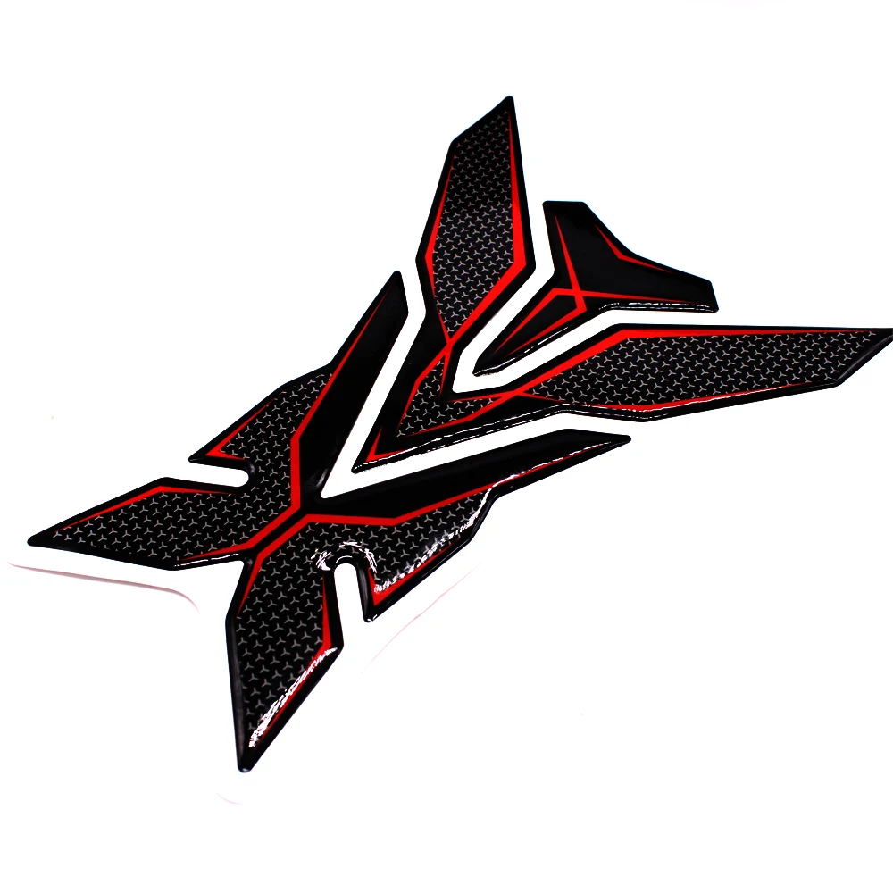 Новая Универсальная мотоциклетная резиновая 3D наклейка в форме бабочки для