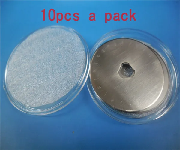 100 шт./лот 45 мм роторные режущие лезвия подходят для olfa и других Бесплатная