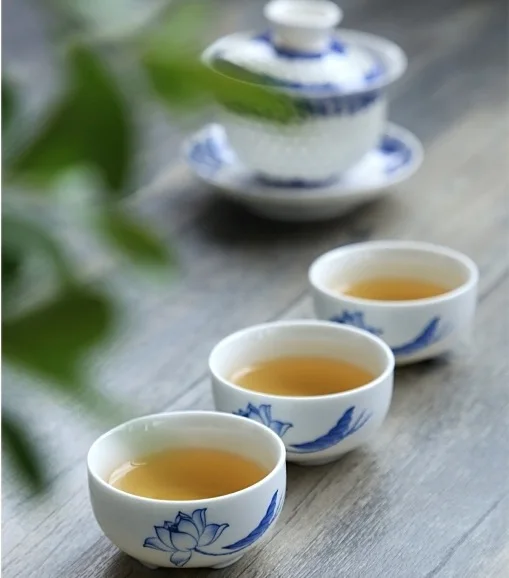 6 шт. керамические глазурованные аксессуары для чая с ледяными трещинами галстук