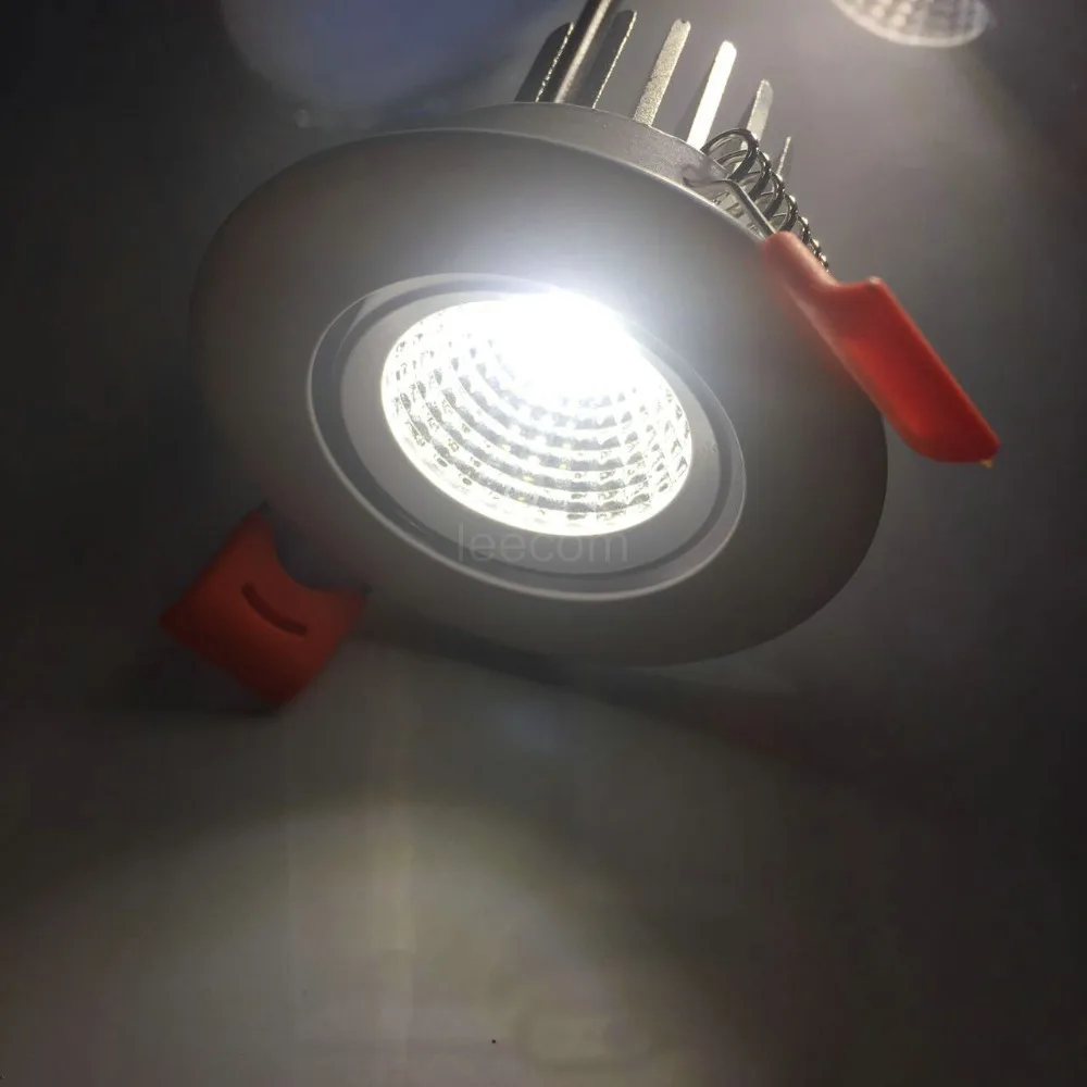 4 шт./лот 5 Вт высокой мощности тени Светодиодный точечный светильник вниз ы