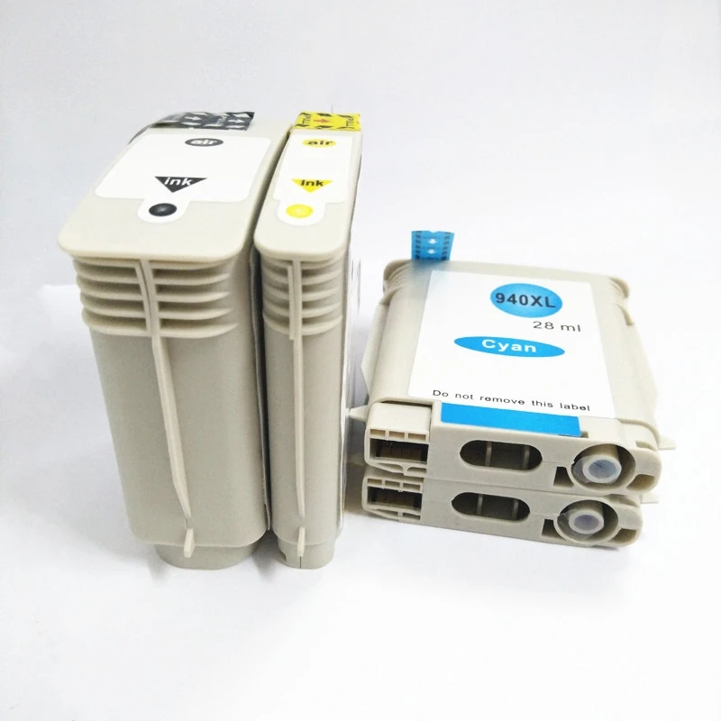 Совместимый сменный чернильный картридж Vilaxh 4pk 940xl для HP 940 hp 8000 8500 C4907A C4908A C4909A с