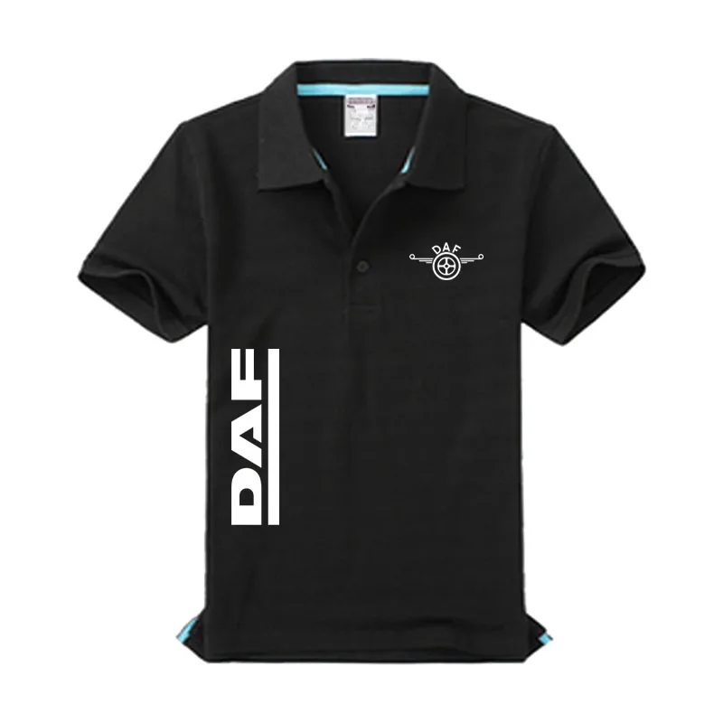 Новый логотип Для мужчин рубашка поло из чистого хлопка Высокое качество хлопок