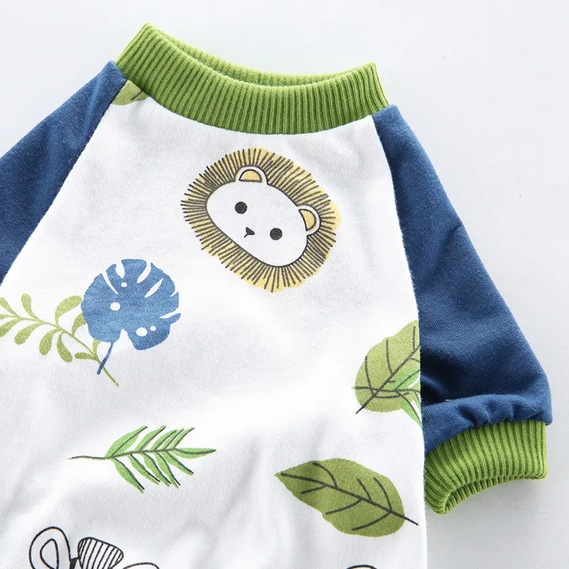 Пижамы для собак одежда домашних животных комбинезон маленьких мягкая щенков Ropa