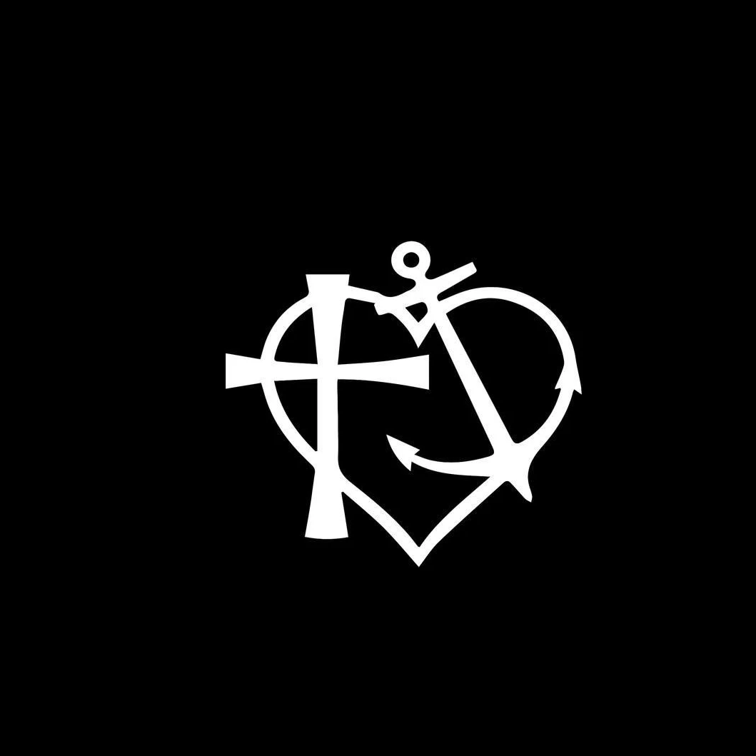 God Is My Anchor Car Window виниловая наклейка на мотоцикл бампер для автомобиля окно