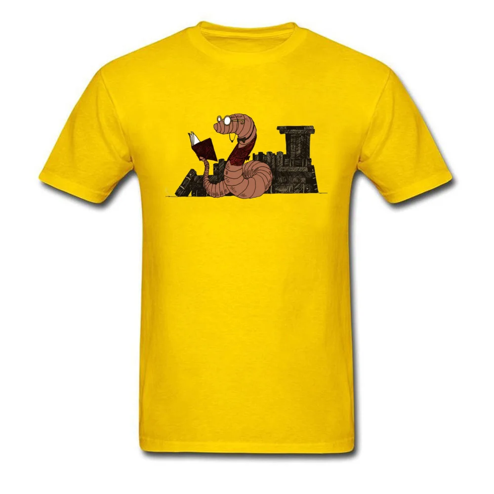 Настоящая книжная червь футболка мужские топы футболки на заказ Мужская