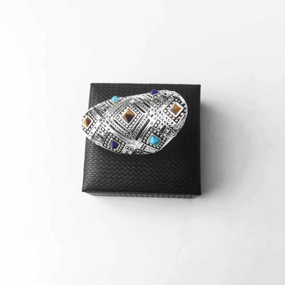 Обручальные кольца в этническом стиле модные из стерлингового серебра 925 пробы