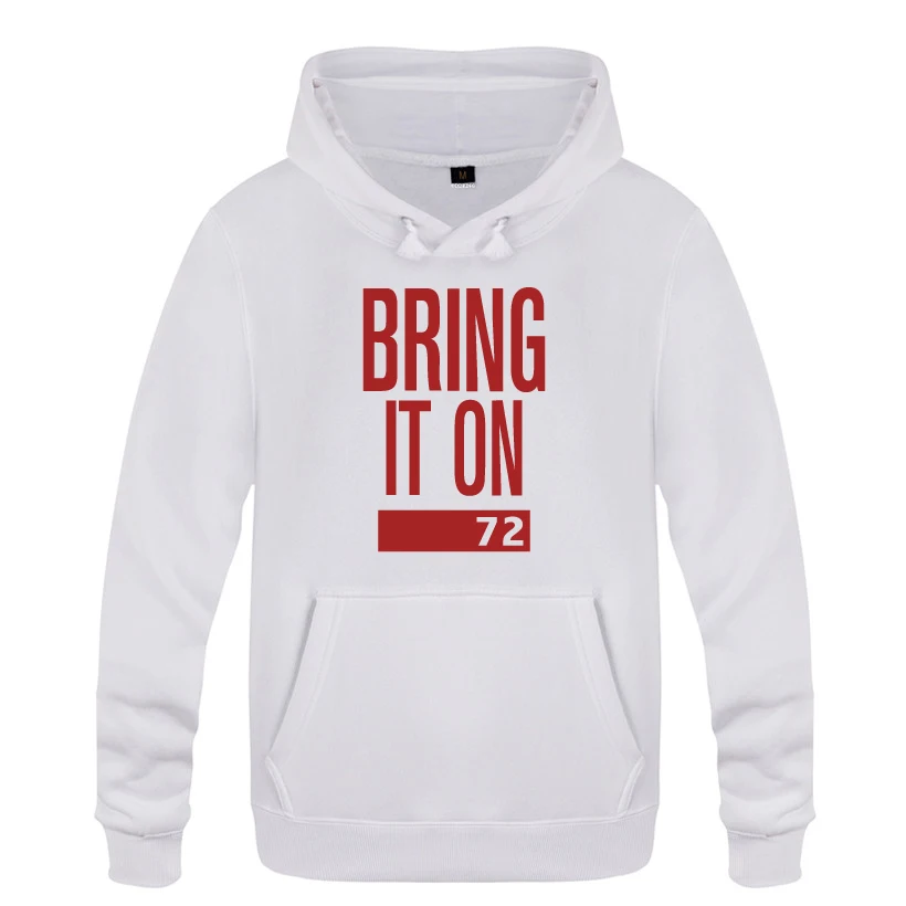 Bring It на Athletic Graphic толстовки Для мужчин 2018 Мужчин Пуловер Флисовые кофты с