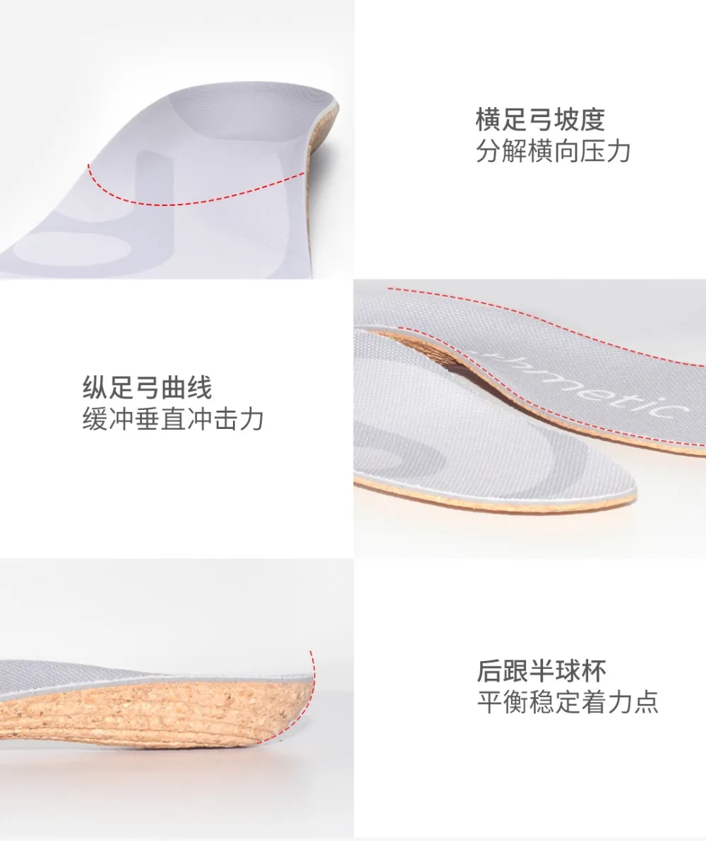xiaomi mijia core Mai пробковая стелька для мужчин и женщин антибактериальный дезодорант стельки