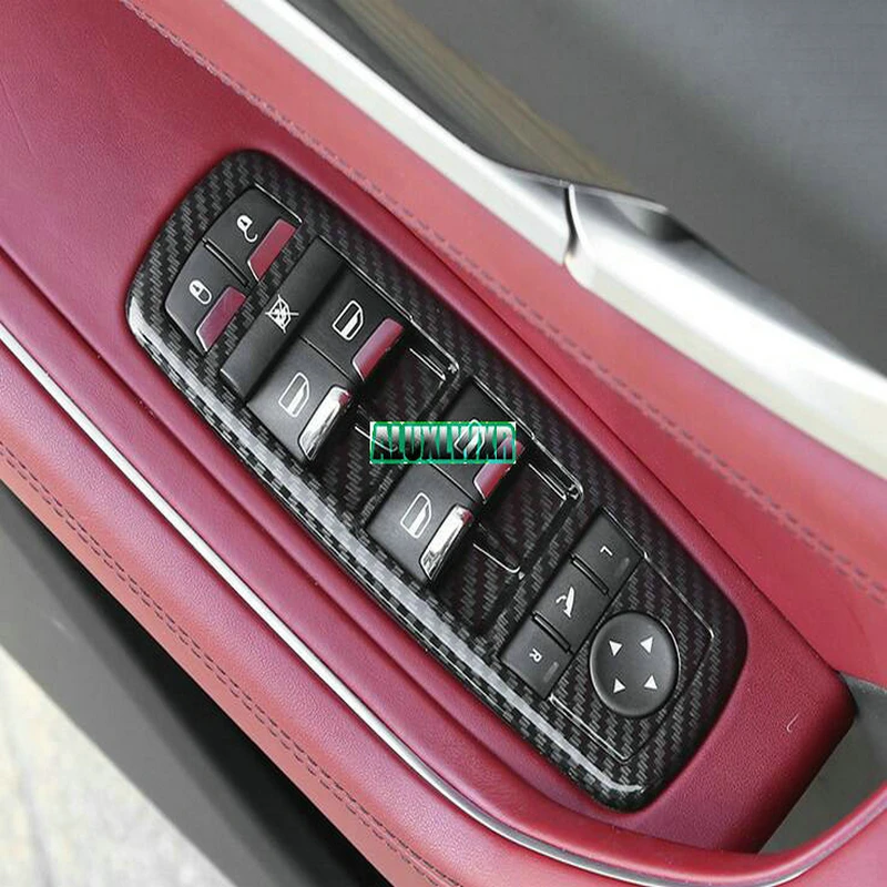 ABS стекло из углеродного волокна атлет декоративная крышка отделка Подходит для Maserati Ghibli- LEVANTE Quattroporte 2013
