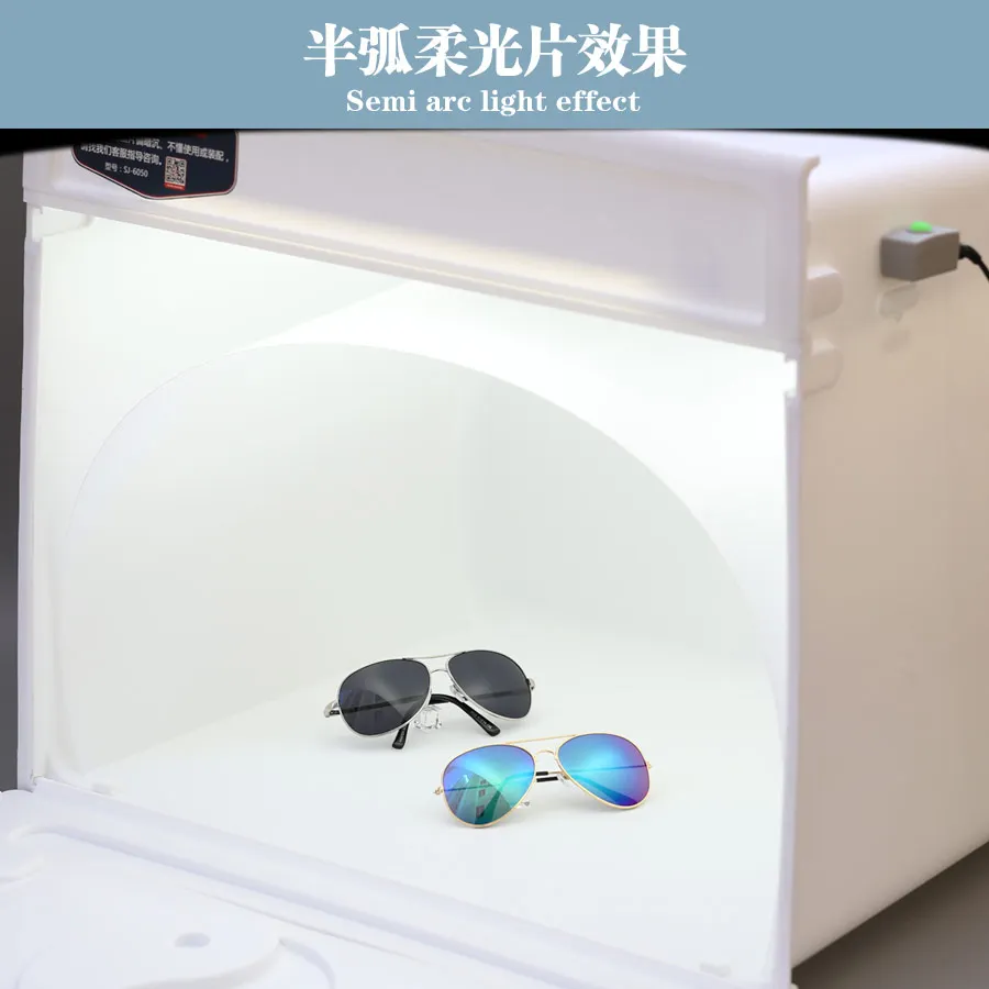 Профессиональная лайтбокс-студийная лайтбокс-студия CD50 3 световой короб 60 см для